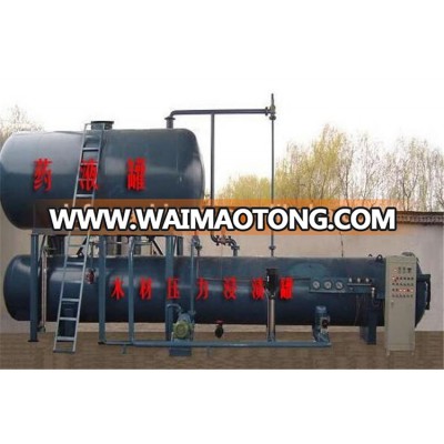 Easy operation wood preservation tanks autoclave chamber