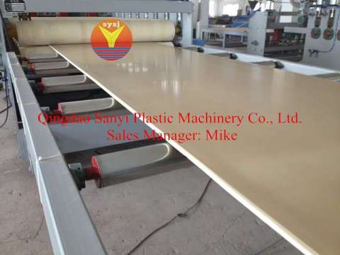 PVC Furniture Board Machine/WPC Cabinet Board Making Machine